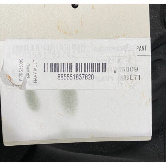 Tibi Designer Womens Blue Wool Plaid Pants, High-Rise, Black Lining, New Sz 6 - Picture 9 of 10